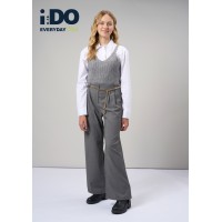 GIRL PANTS WITH JEWEL BELT